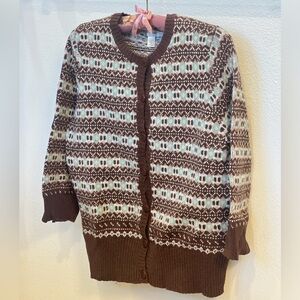 Dressbarn vintage sweater cardigans Brown S